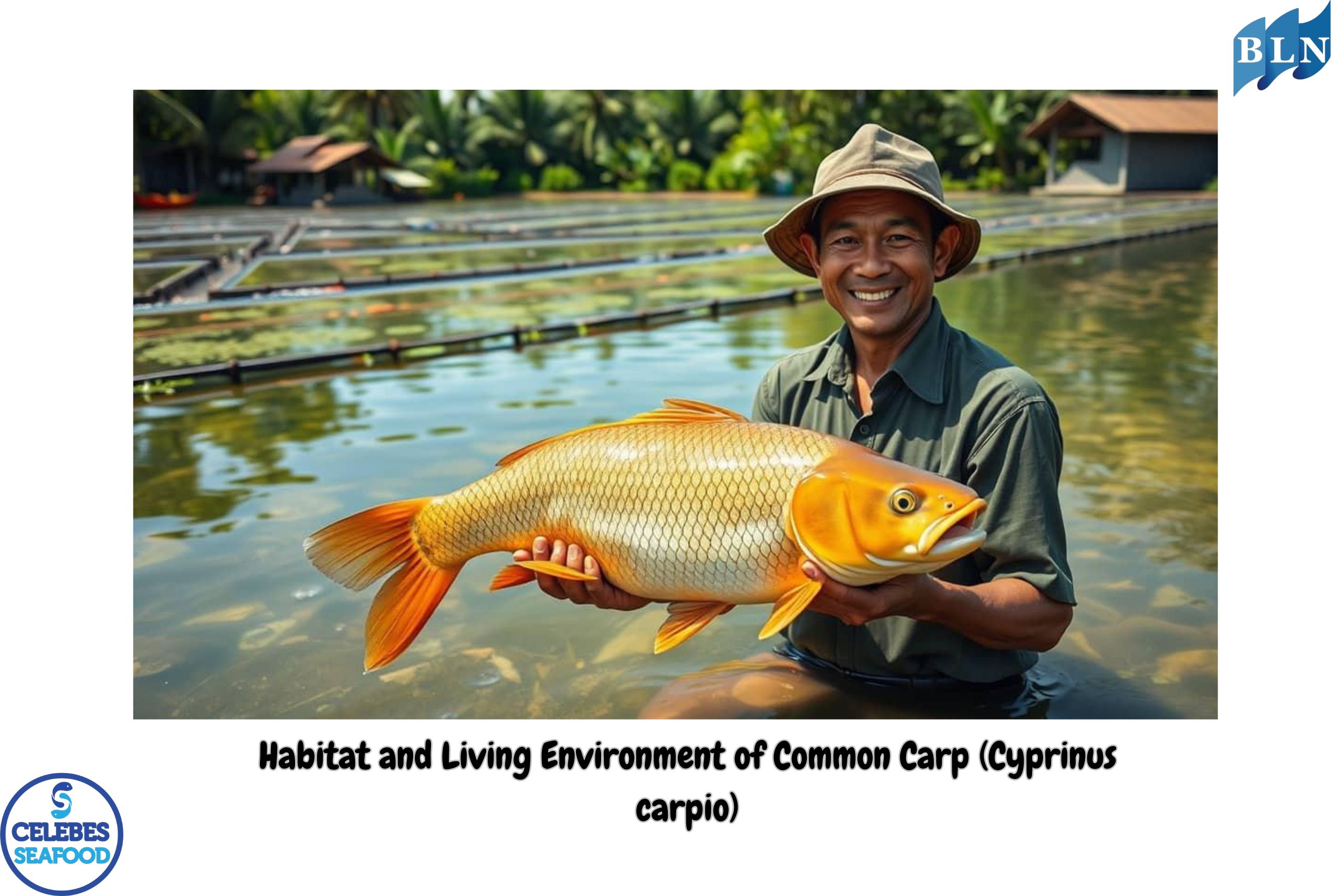 Habitat and Living Environment of Common Carp (Cyprinus carpio)